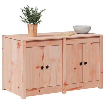 Кухненски шкаф с рафт със съхранение Кафяв дъб 106 x 55 x 64 cm