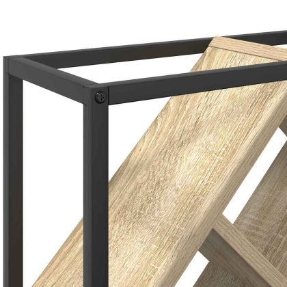 Винен рафт Сонома дъб 51 x 18 x 52,5 см Инженерно дърво