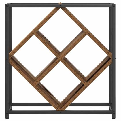 Винен рафт Старо дърво 51 x 18 x 52,5 см Инженерно дърво