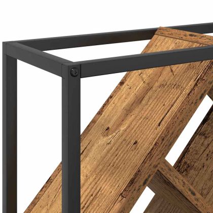 Винен рафт Старо дърво 51 x 18 x 52,5 см Инженерно дърво