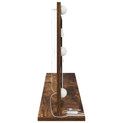 Огледало за грим с огледало Димян дъб 100 x 45 x 18 см