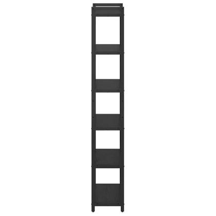 Рафт за книги Черния дъб 40 x 30 x 189,5 см Инженерно дърво