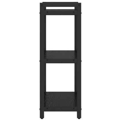 Рафт за книги Черния дъб 40 x 30 x 85 см Инженерно дърво