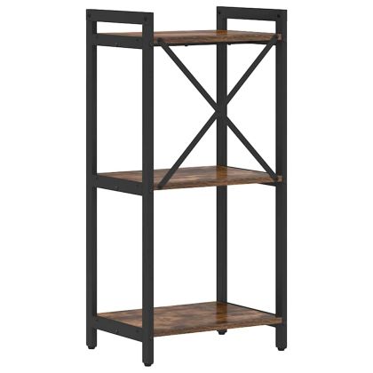 Рафт за книги Димян дъб 40 x 30 x 85 см Инженерно дърво