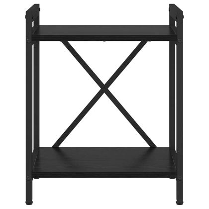 Рафт за книги Черния дъб 40 x 30 x 50 cm Инженерно дърво