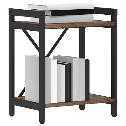 Рафт за книги Димян дъб 40 x 30 x 50 cm Инженерно дърво