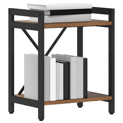 Рафт за книги Старо дърво 40 x 30 x 50 cm Инженерно дърво