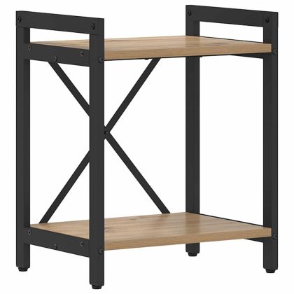 Рафт за книги Дъб 40 x 30 x 50 cm Инженерно дърво