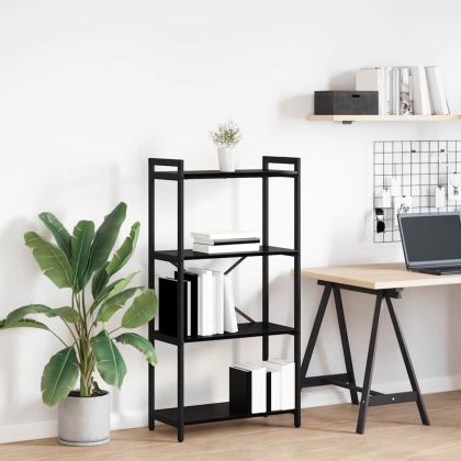 Рафт за книги Черния дъб 40 x 30 x 85 см Инженерно дърво