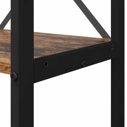 Рафт за книги Старо дърво 40 x 30 x 85 см Инженерно дърво