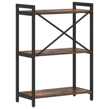 Рафт за книги Димян дъб 60 x 30 x 85 cm Инженерно дърво