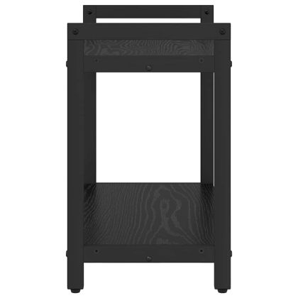 Рафт за книги Черния дъб 60 x 30 x 50 см Инженерно дърво