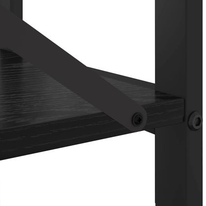 Рафт за книги Черния дъб 60 x 30 x 50 см Инженерно дърво