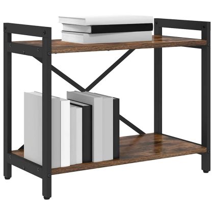 Рафт за книги Димян дъб 60 x 30 x 50 см Инженерно дърво