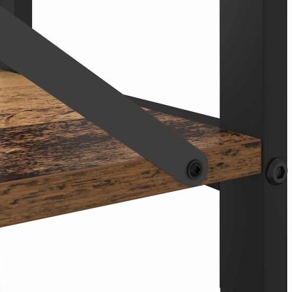 Рафт за книги Старо дърво 60 x 30 x 50 см Инженерно дърво