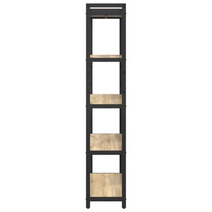 Рафт за книги Сонома дъб 80 x 30 x 155 см Инженерно дърво