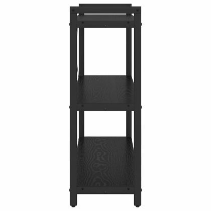 Рафт за книги Черния дъб 80 x 30 x 85 cm Инженерно дърво