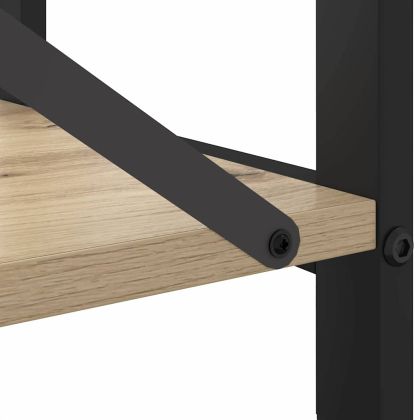 Рафт за книги Сонома дъб 80 x 30 x 85 cm Инженерно дърво