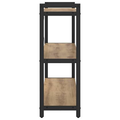 Рафт за книги Дъб 80 x 30 x 85 cm Инженерно дърво