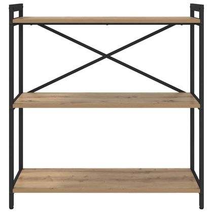 Рафт за книги Дъб 80 x 30 x 85 cm Инженерно дърво