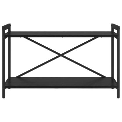 Рафт за книги Черния дъб 40 x 30 x 85 см Инженерно дърво