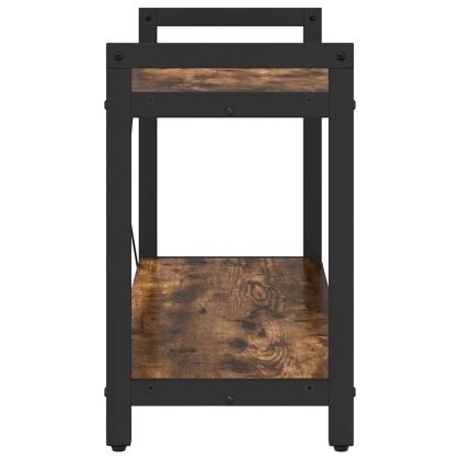 Рафт за книги Димян дъб 40 x 30 x 85 см Инженерно дърво