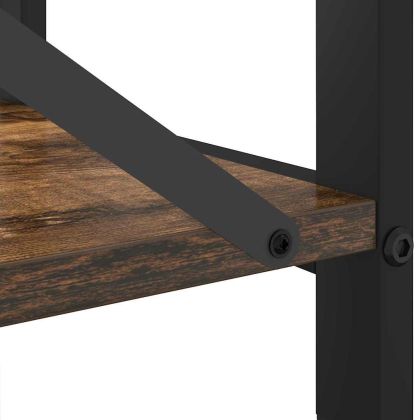 Рафт за книги Димян дъб 40 x 30 x 85 см Инженерно дърво