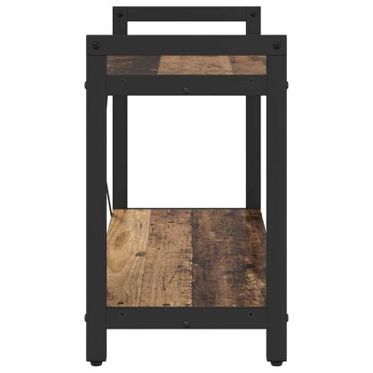 Рафт за книги Старо дърво 40 x 30 x 85 см Инженерно дърво