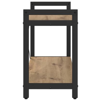 Рафт за книги Дъб 40 x 30 x 85 см Инженерно дърво