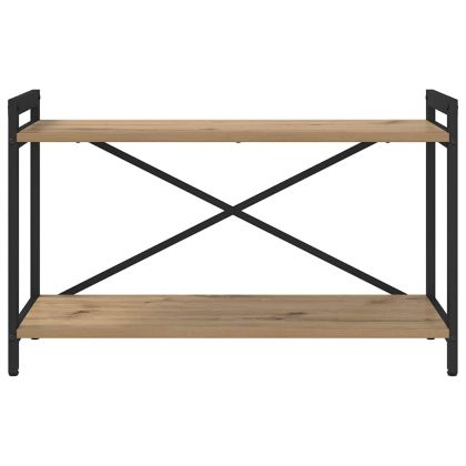 Рафт за книги Дъб 40 x 30 x 85 см Инженерно дърво