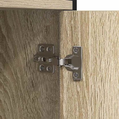 Рафт за книги Сонома дъб 80 x 30 x 155,5 см Инженерно дърво