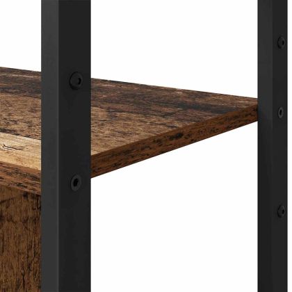 Рафт за книги Старо дърво 80 x 30 x 155,5 см Инженерно дърво