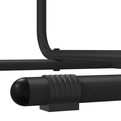 Държач за дрехи Черно 62 x 48 x 158 см Стомана