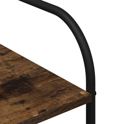 Държач за дрехи Кафяв дъб 120 x 44 x 160 см Инженерно дърво