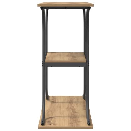 Конзолна маса дъб артизан 101 x 35 x 80.5 см Инженерно дърво