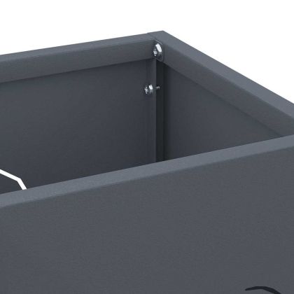 Стойка за чадър Антрацит 15.5 х 15.5 х 49 см Метал