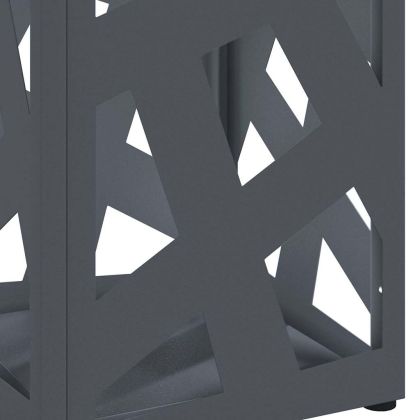 Стойка за чадър Антрацит 15.5 х 15.5 х 49 см Стомана