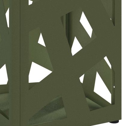 Стойка за чадър Маслинено 15.5 х 15.5 х 49 см Метал