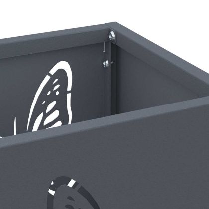 Стойка за чадър Антрацит 15.5 х 15.5 х 49 см Метал