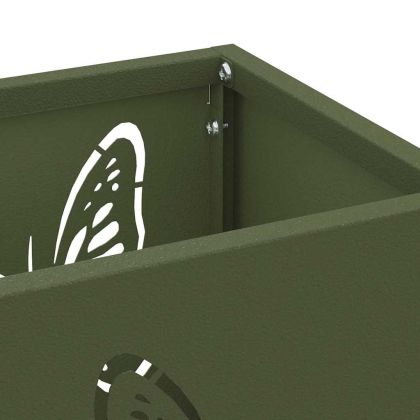 Стойка за чадър Маслинено 15.5 х 15.5 х 49 см Метал