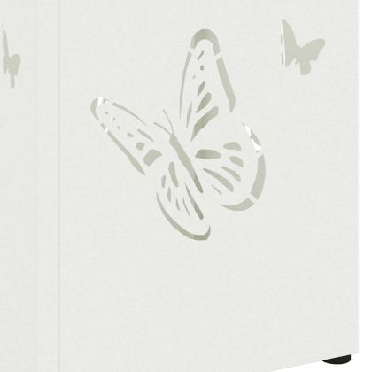 Стойка за чадър Бяло 15.5 х 15.5 х 49 см Метал