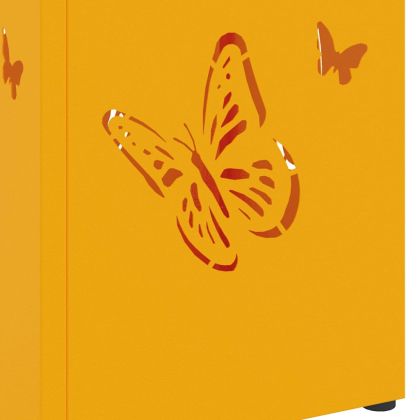 Стойка за чадър Горчица 15.5 х 15.5 х 49 см Метал