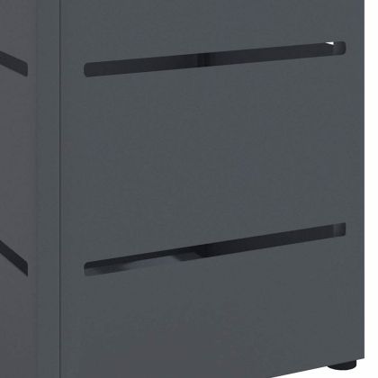 Стойка за чадър Антрацит 15.5 х 15.5 х 49 см Метал