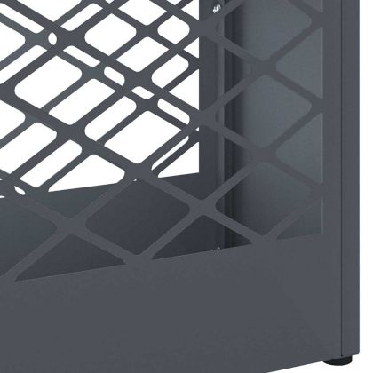 Стойка за чадър със съхранение Антрацит 28 x 12 x 41 см Стомана