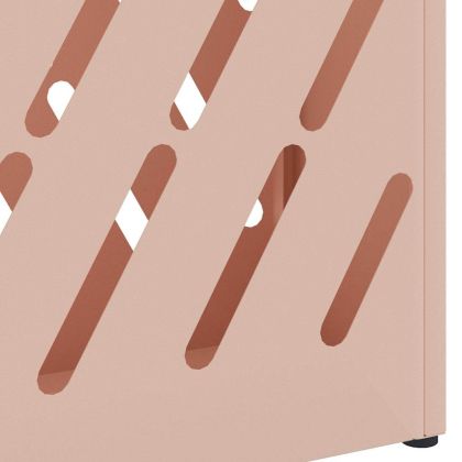 Стойка за чадър със съхранение Розово 28 x 12 x 41 см Стомана