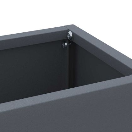 Стойка за чадър Антрацит 28 x 12 x 41 см Стомана