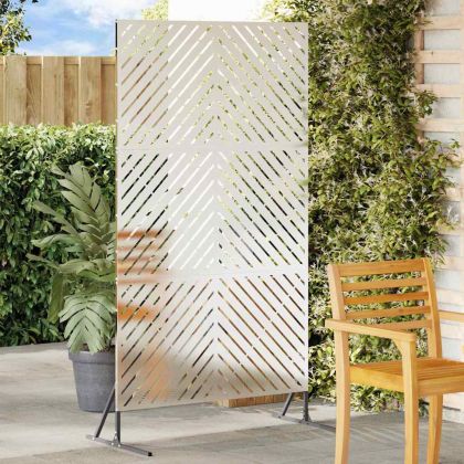 Екран за уединение Сив Стомана