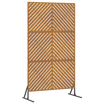 Екран за уединение Сив Стомана