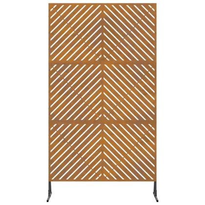 Екран за уединение Сив Стомана