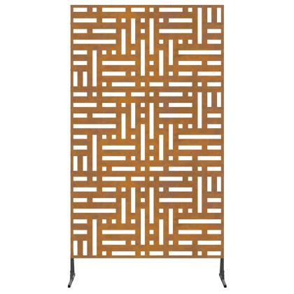 Екран за уединение Сив Стомана